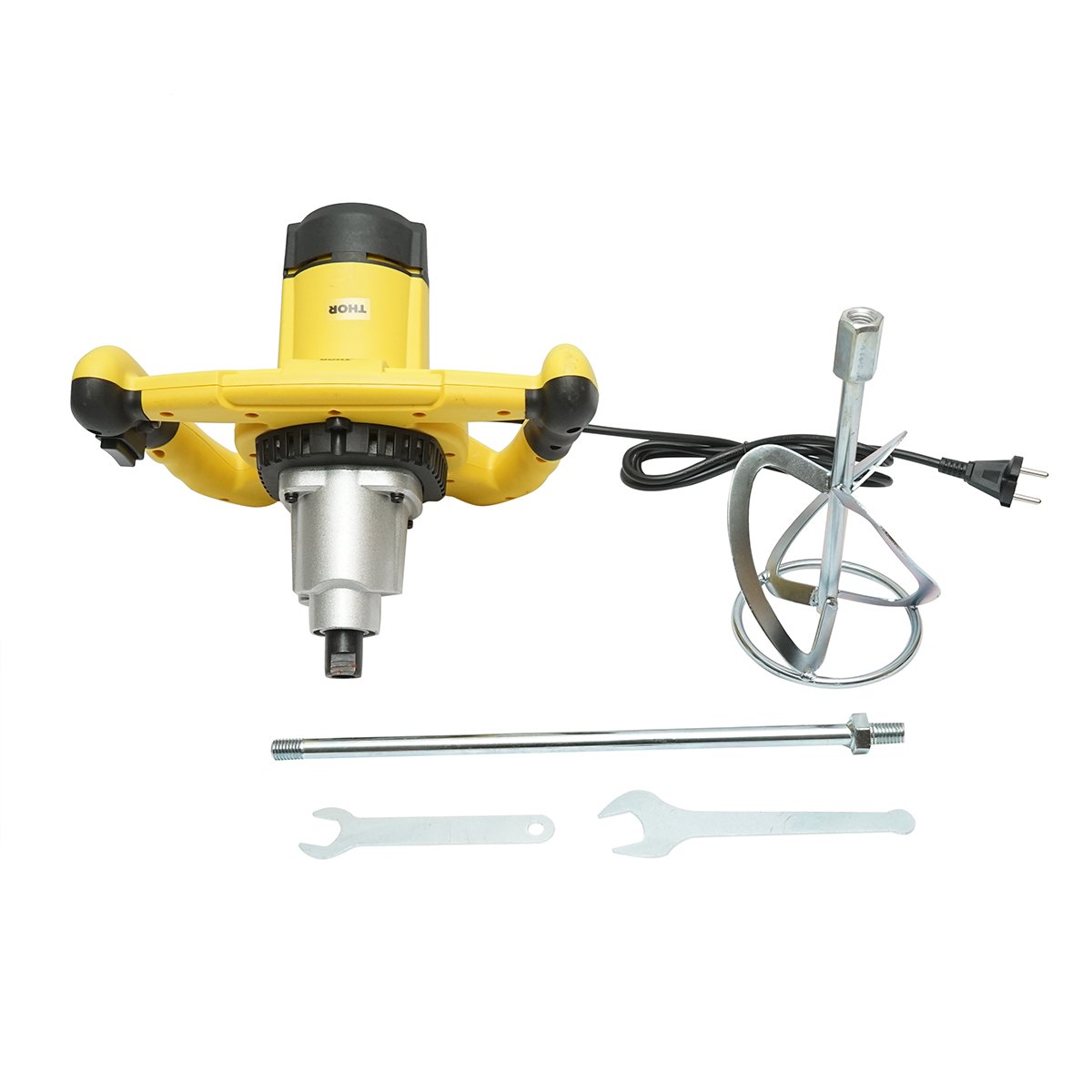 Mixer, malaxor electric profesional 1600W, 220V, 2 viteze pentru vopsea, mortar, adeziv THOR